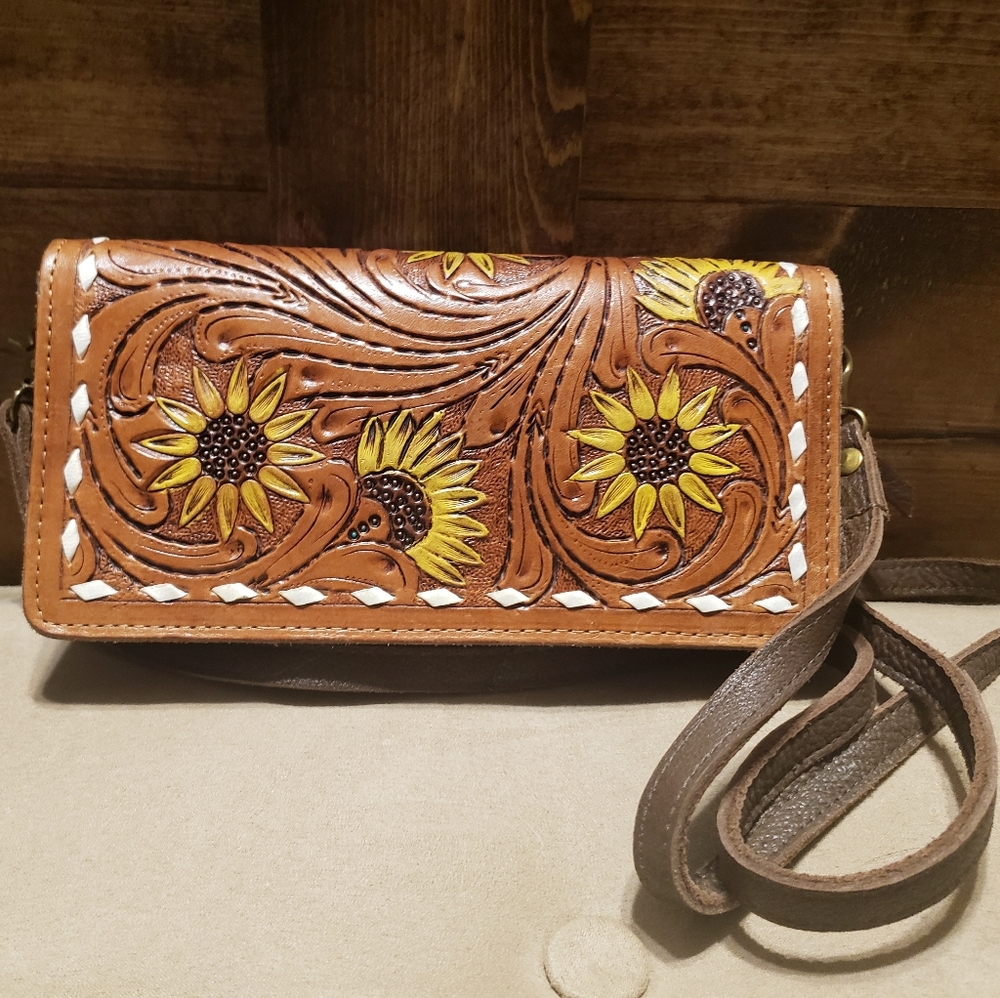 American Darling Sunflower Wallet/Clutch